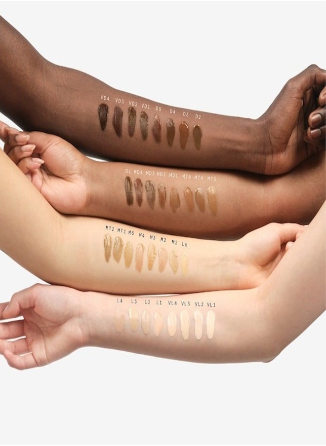 Glossier - Glossier Stretch Liquid Foundation – Buildable Coverage, Deep 1 - golden base tone 30ml - Image 1