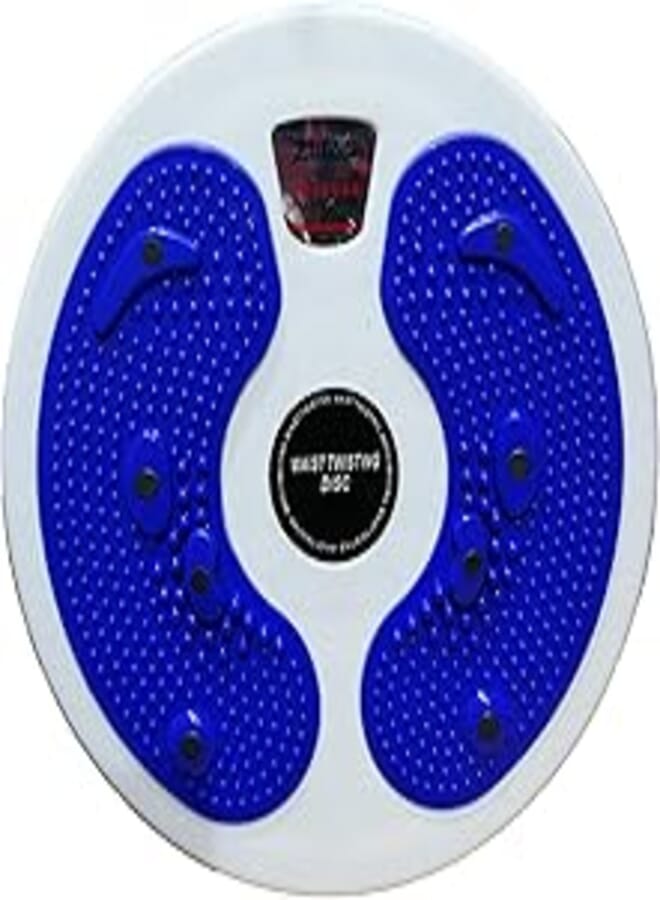 Generic 1507 Magnetic Figure Twister - Waist Twisting Disc - 28CM - Blue 