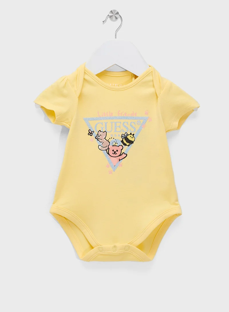 جس Kids 3 Pack Assorted Bodysuits