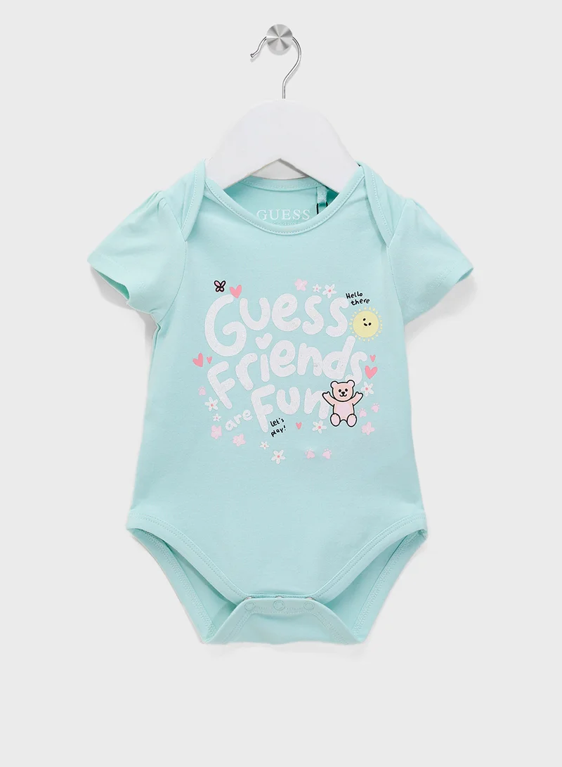 جس Kids 3 Pack Assorted Bodysuits