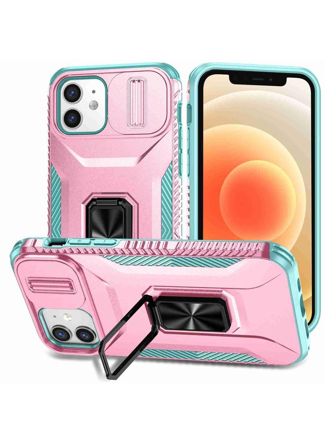 زبون جراب لهاتف iPhone 12 / 12 Pro مع حامل كاميرا منزلق - Image 1