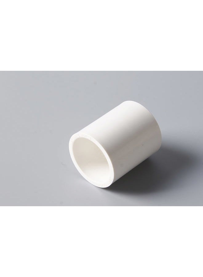 Rainbow Dream 1 Inch PVC Coupling Adapter Pipe Fitting (Socket x Socket) - 10 Pack, White - Image 3