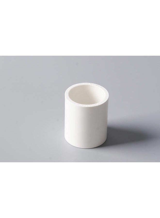 Rainbow Dream 1 Inch PVC Coupling Adapter Pipe Fitting (Socket x Socket) - 10 Pack, White - Image 5