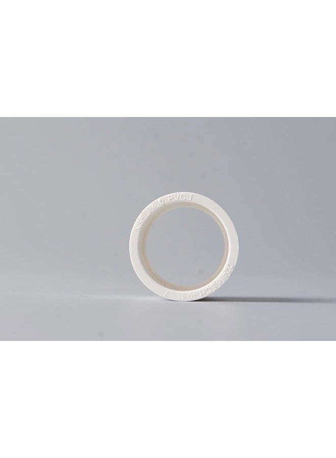 Rainbow Dream 1 Inch PVC Coupling Adapter Pipe Fitting (Socket x Socket) - 10 Pack, White - Image 4