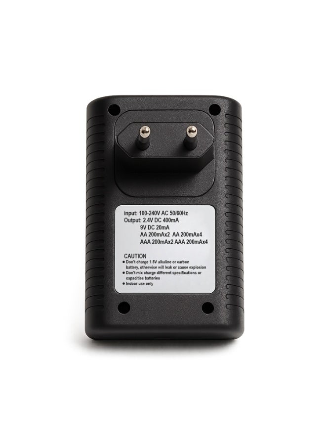 BESTON - Beston Charger C-802 for AA and 9V: Multi-functional charger supporting AA and 9V batteries, ensuring versatile charging options. - Image 1