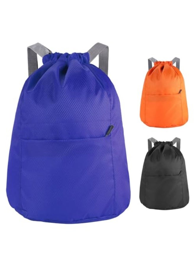 NALACAL الرباط حقيبة اللياقة البدنية ، 1 قطعة حقيبة رياضية برباط ، حقيبة رياضية مقاومة للماء ، حقيبة رياضية للماء ، حقيبة رياضية للسباحة ، أكياس PE برباط للسباحة للرياضة ، تسلق السباحة