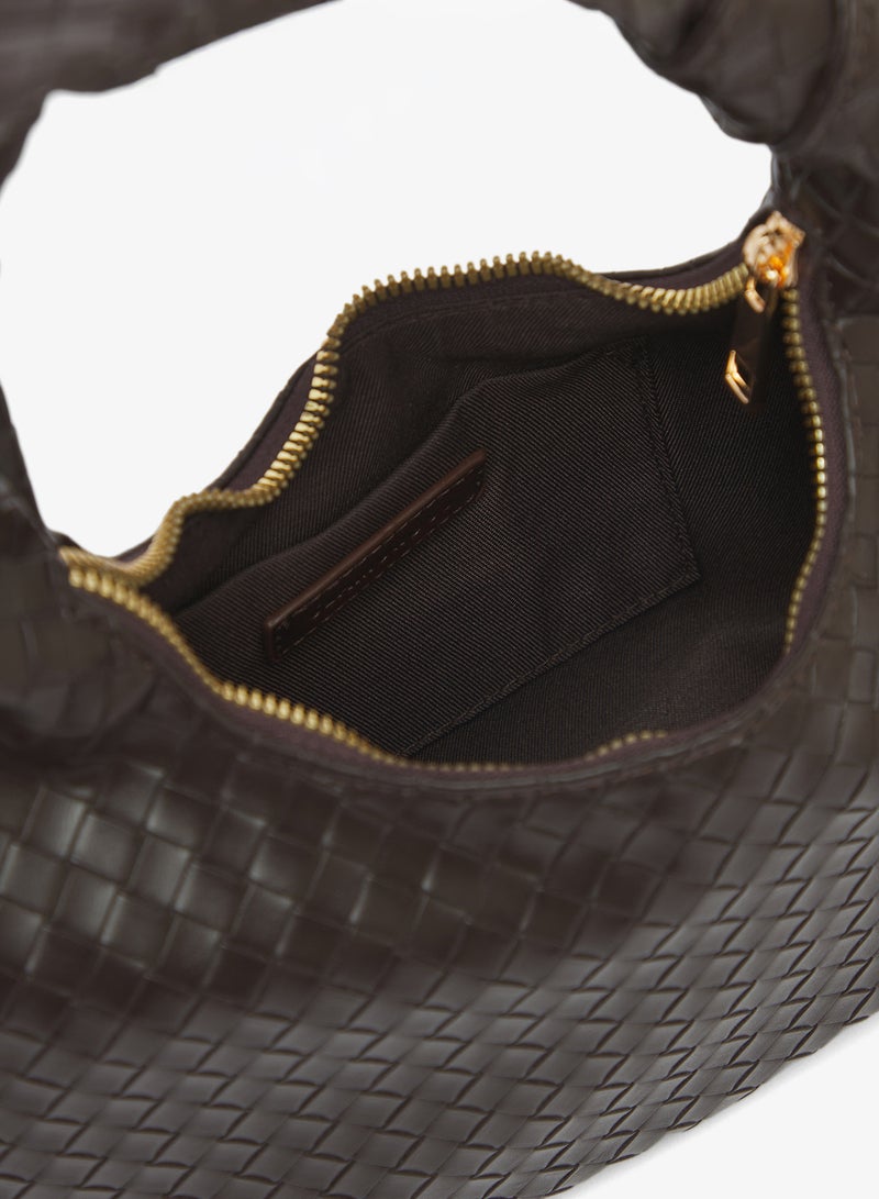 GLAMOROUS Woven Shoulder Bag - Image 4