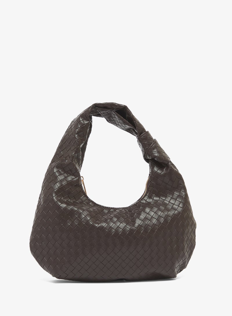 GLAMOROUS Woven Shoulder Bag - Image 1