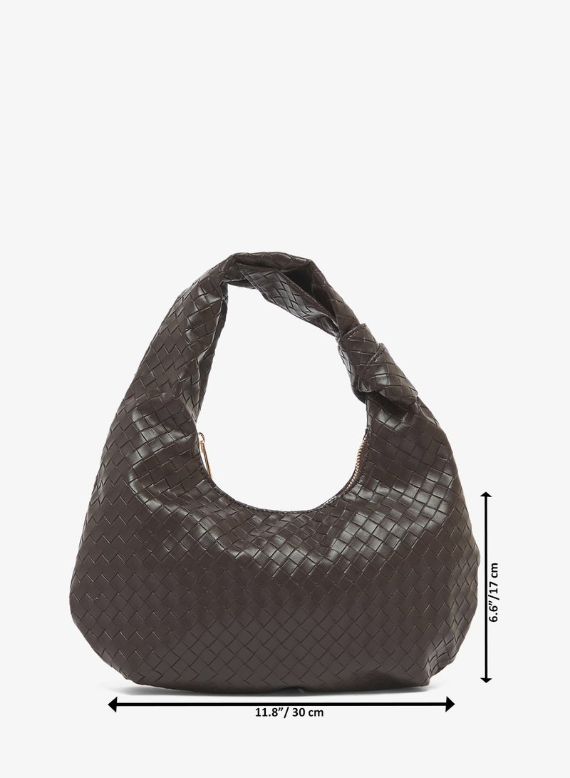 GLAMOROUS Woven Shoulder Bag - Image 5