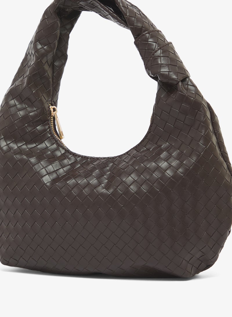 GLAMOROUS Woven Shoulder Bag - Image 3
