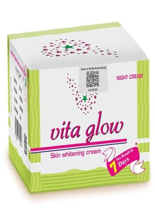 glutathione kojic acid night cream Vita Glow Vita Glow | Herbal Radiance & Brightening Moisturizer | With Glutathione, & Vitamin C | For Smooth, Even-Toned Skin | 30 g | Best Price KSA beauty hack