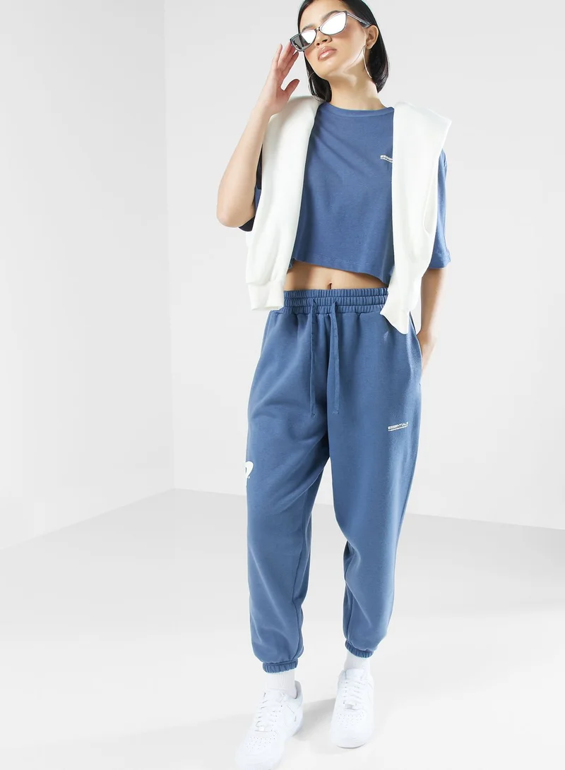 The Giving Movement Oversized Space Printed Joggers