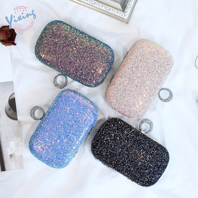 Factory Magic Color Sequins Dinner Bag Famous Yuan Bag Party Women'S Bag Inlaid Dinner Bag Supply Of A Generation Of Hair - Image 4