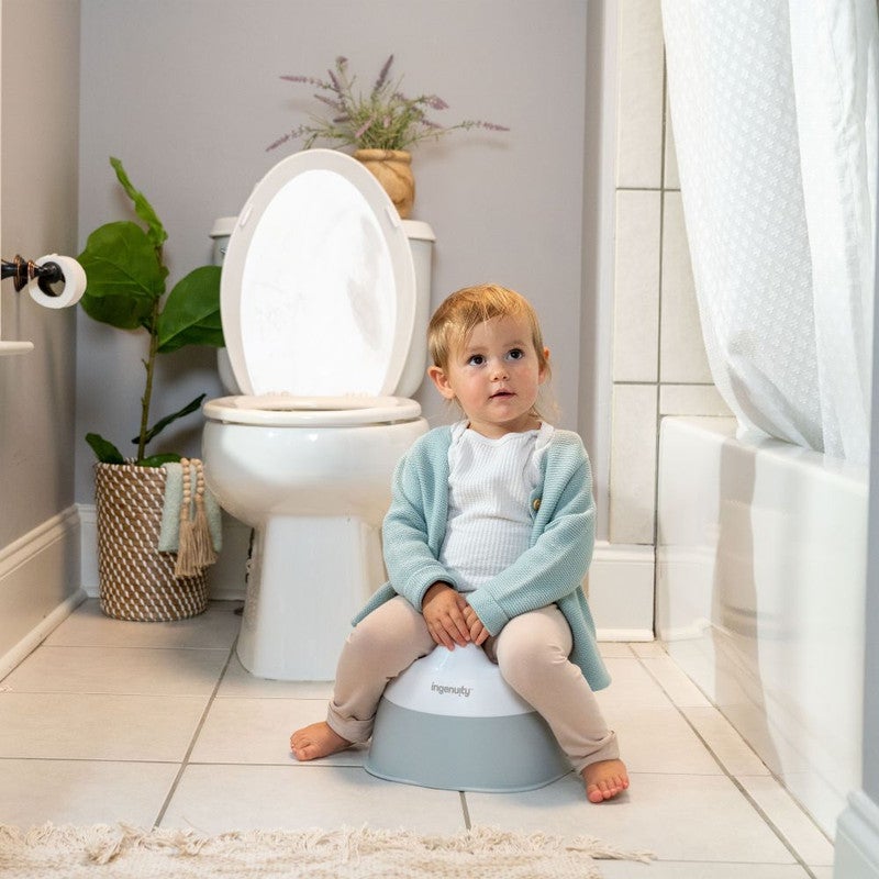 Ingenuity - Ready Set Go Potty Chair, Wide Base, Easy Clean, Ages 18–60 Months - Image 2