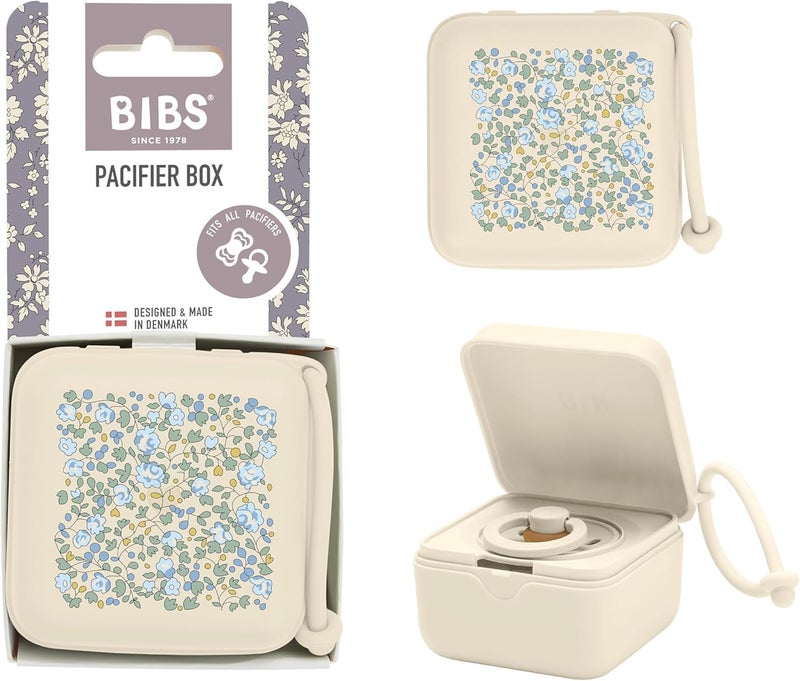 BIBS x Liberty Pacifier Box - Eloise Ivory - Image 1
