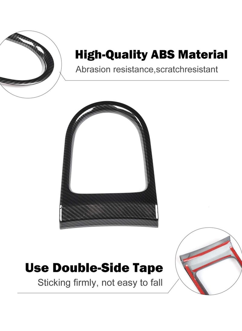 Y&D Shift Panel Frame Cover Interior Sticker for Ford Mustang, Car Center Console Gear Decorative Mustang Auto Parts 2015 2016 2017 2018 2019 2020  - Image 2