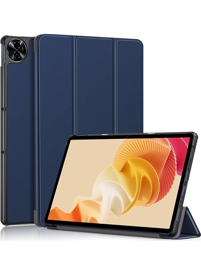 Case For Realme Pad 2 11.5" 2023, Multi-Viewing Angles, All New PU Leather Cover with Stand Function Feature, Slim Flip Case (blue) - Image 1