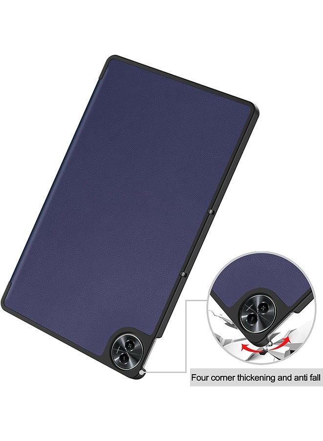 Case For Realme Pad 2 11.5" 2023, Multi-Viewing Angles, All New PU Leather Cover with Stand Function Feature, Slim Flip Case (blue) - Image 2