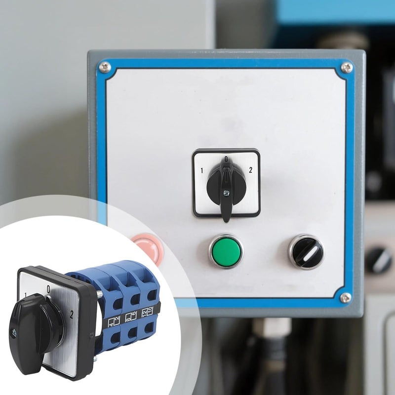 3 Position Switch Szw26-25/D303.3, 63A, Blue Housing, Circuit Switching for Multiple Devices - Image 4