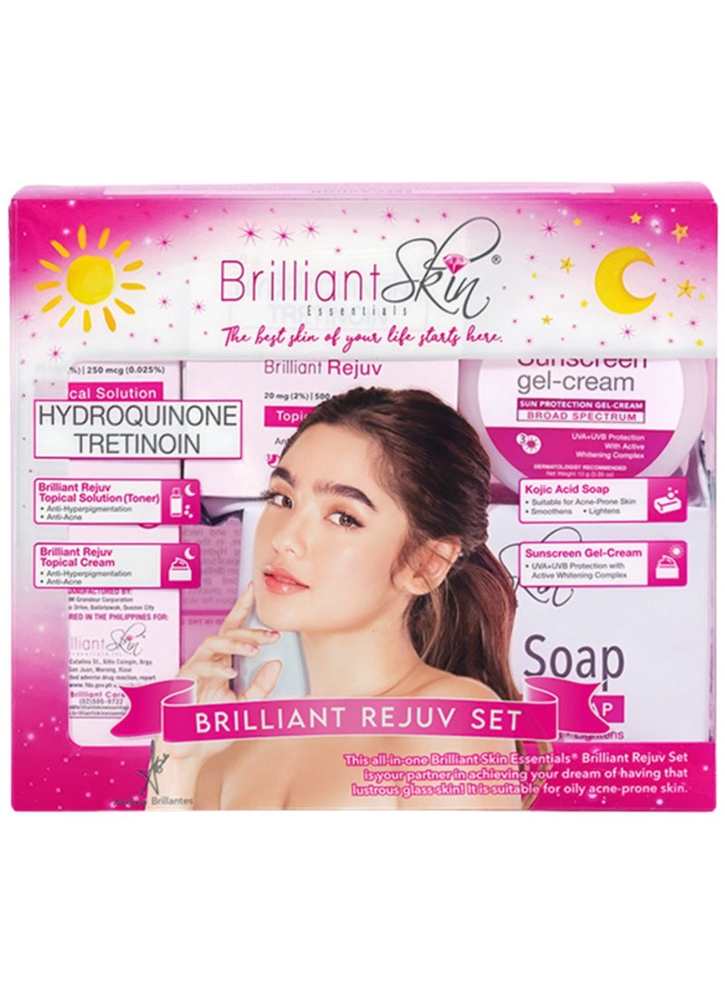 بريليانت سكين مجموعة تبييض البشرة من بريليانت سكن إيسينشالز - Image 1