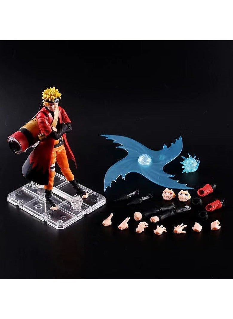 NIBEMINENT - Naruto figure movable doll model desktop ornaments, Uzumaki toys decoration collection gifts - Image 1