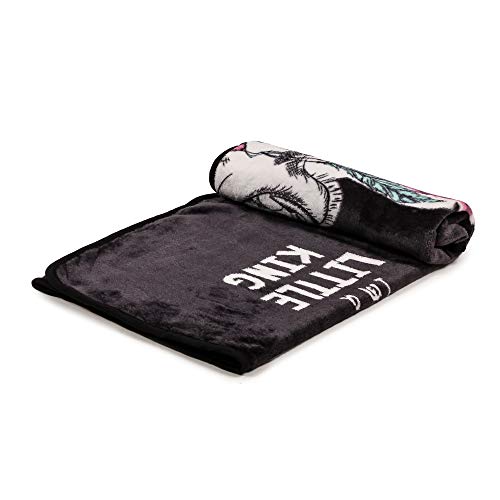 Butterthief Multipurpose Cartoon Print Light Weight Blanket | Soft Cozy Plush All Seasons Blankets for 0-5 Years | Wrapper Cum Blanket for Baby Boys, Girls,New Born Kids Toddler (Black Lion) - Image 4