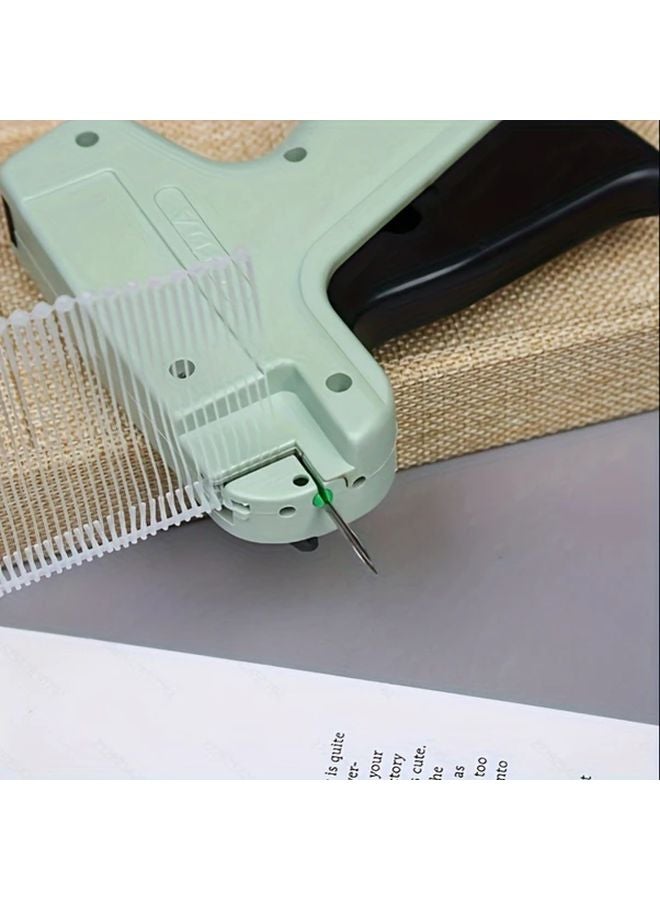 Green Portable Non Electric Label Printer Gun For Clothing Socks Hats - Image 4