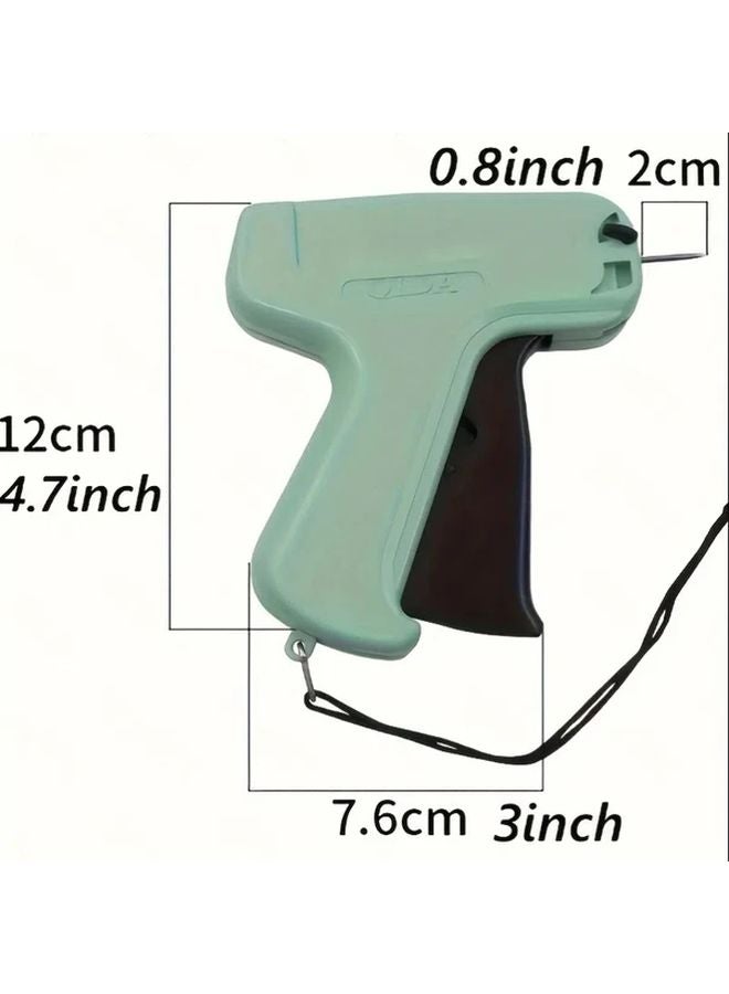 Green Portable Non Electric Label Printer Gun For Clothing Socks Hats - Image 3