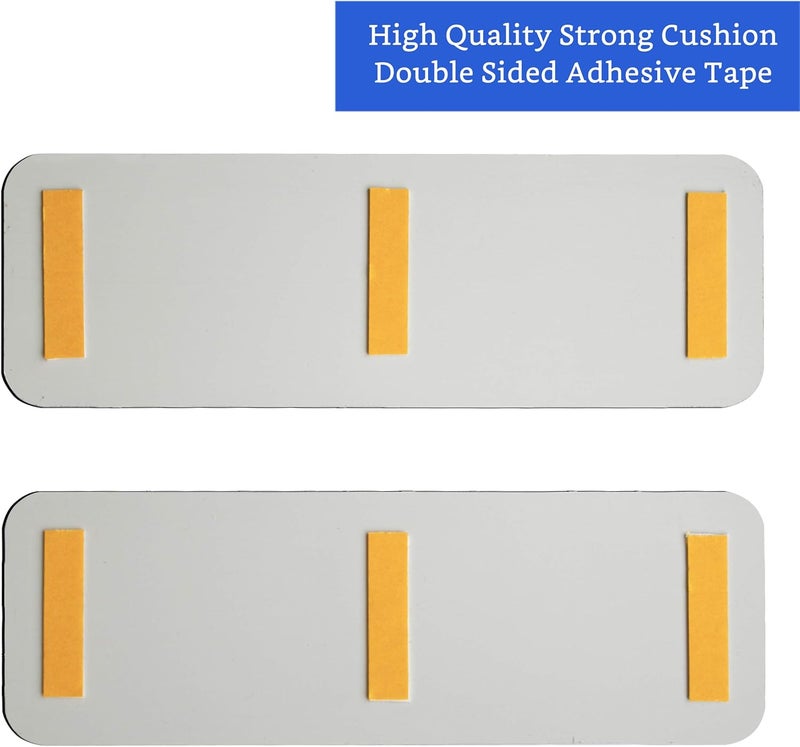 اي ار اس لافتات دورات مياه من الألومنيوم المصقول من ARS (مجموعة من قطعتين) - لافتة عصرية للرجال والنساء، ديكور حمام، باب مناسب للافتات التجارية، 9*3 بوصة - Image 4