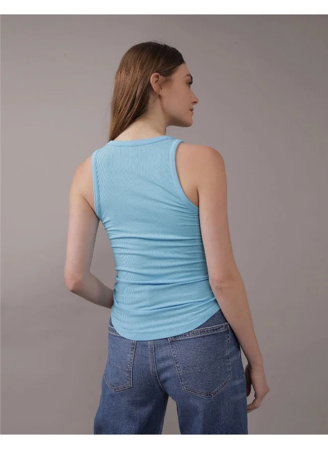 امريكان ايجل Crew Neck Knitted Tank Top