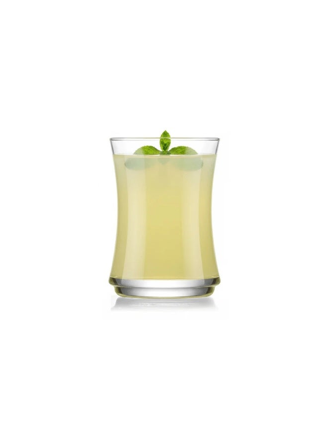 لاف أكواب عصير لاف لونا، سعة 225 مل – أكواب زجاجية شفافة، طقم من 6 قطع، صنع في تركيا - Image 2