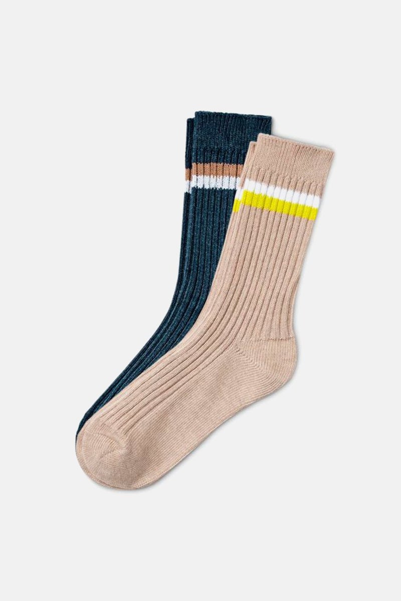 Tchibo Men 2 Pair Knitted Socks, Multicolor  - Image 2