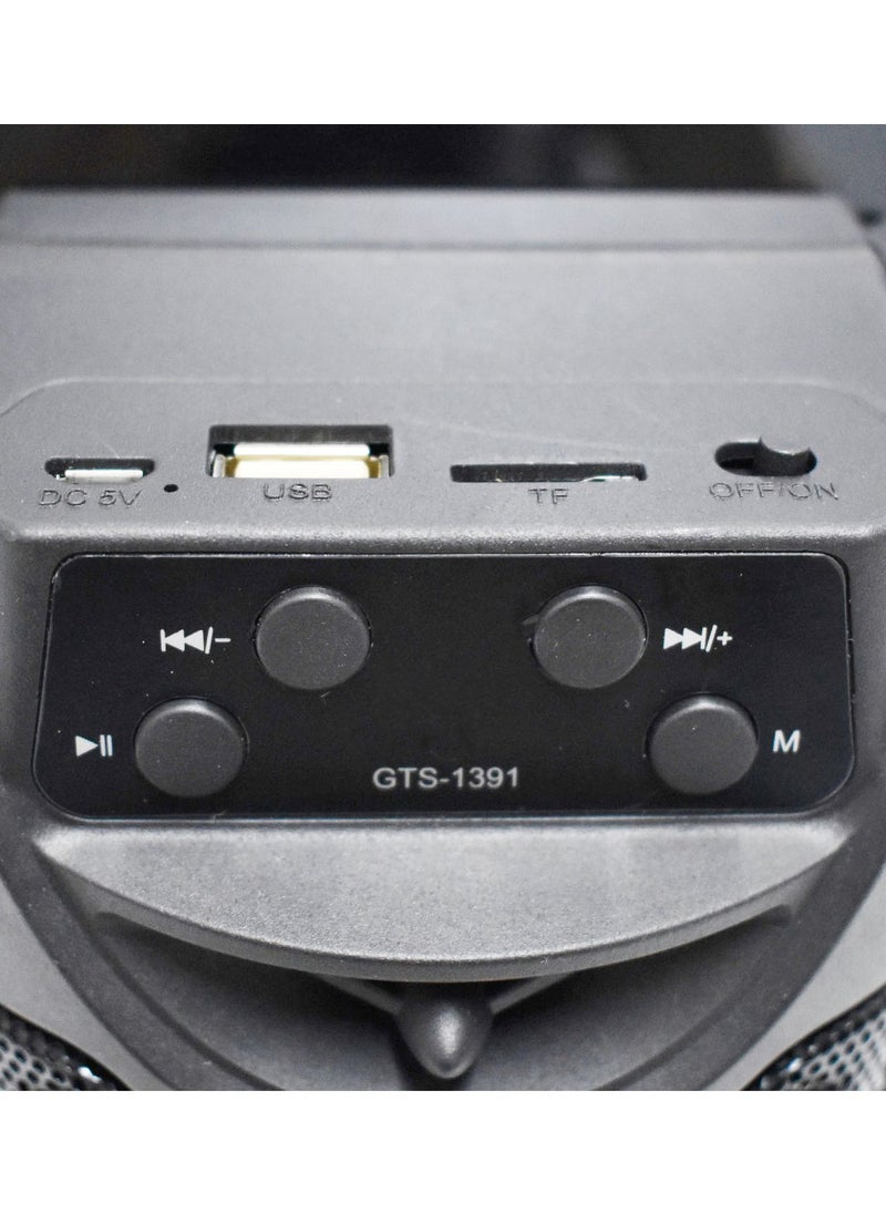 GREATNICE - Wireless Bluetooth Speaker Stereo Sound Rechargeable Battery FM Radio TF Memory USB Input - Image 1