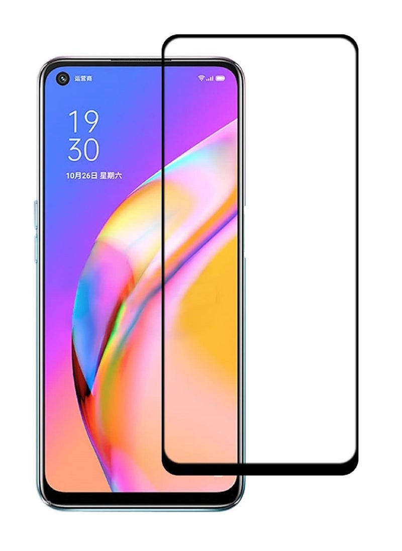 Super Tempered Glass Screen Protector 5D Designed For Oppo A93s Full Glue Edge to Edge Full Screen Coverage And Bubble Free - Image 1