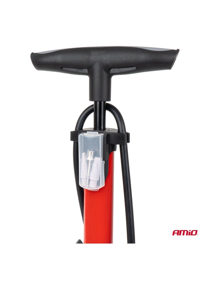 أميو BICYCLE PUMP WITH PRESSURE GAUGE - Image 4
