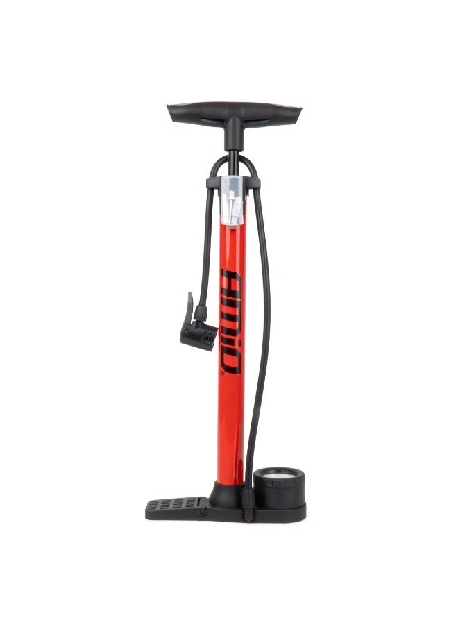 أميو BICYCLE PUMP WITH PRESSURE GAUGE - Image 1