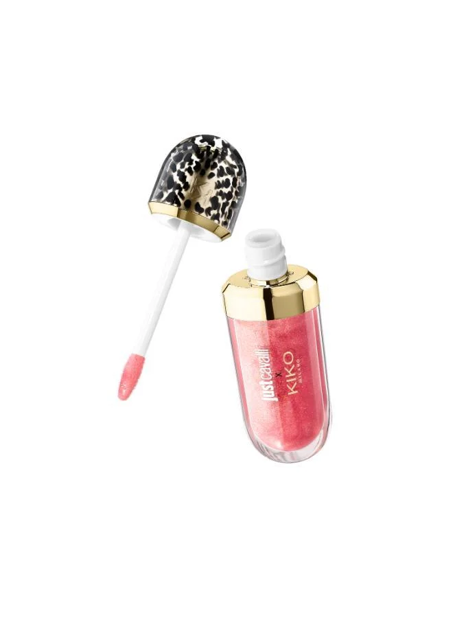 Kiko Milano jaguar nectar Just Cavalli X Kiko Milano 3D Hydra Lip Gloss Rebel Edition 02 Jaguar Nectar for Women | Best Price UAE
