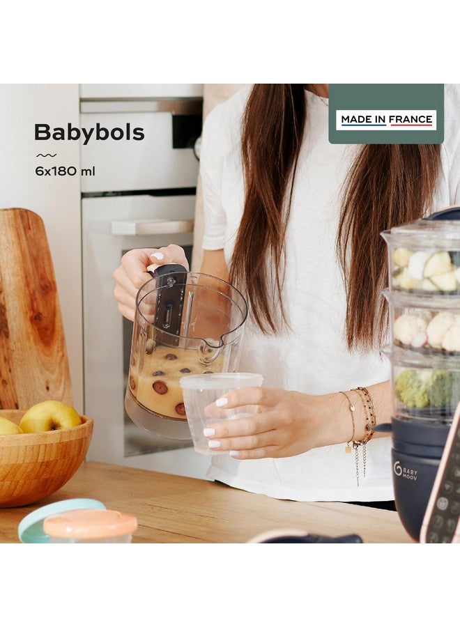 Babymoov Leak Proof Storage Bowls | BPA Free Containers With Lids, Ideal to Store Baby Food or Snacks for Toddlers (PICK YOUR SET SIZE) - Image 1