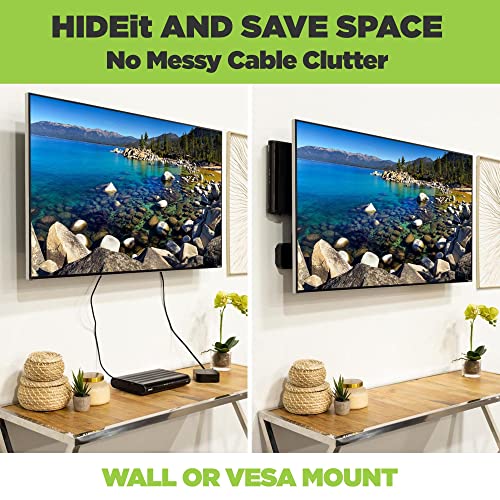 HIDEit Mounts Uni-SW - Nintendo Switch 2 Wall Mount – American Company - Quality Steel Holder for Switch 2 Console & Deck - Universal VESA Compatible Modem, Router & Cable Box - Image 2