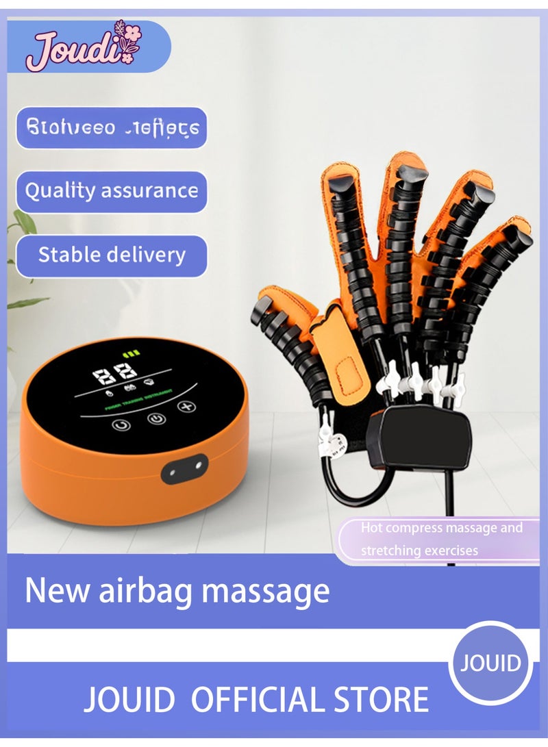 Joudi Rechargeable Hand Rehabilitation Robot Gloves - Portable Stroke Recovery Device for Hemiplegia & Finger Dysfunction, 90-160 Min Battery Life - Image 1