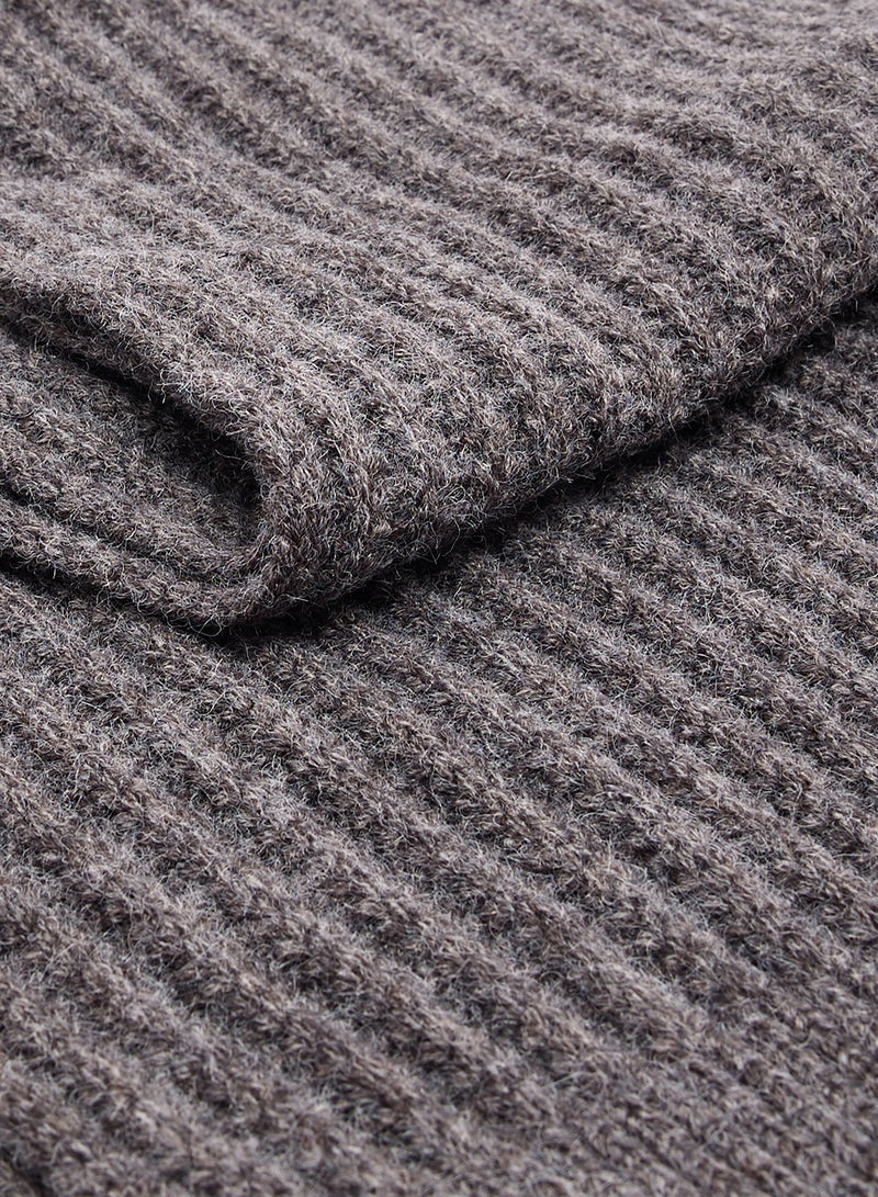 جينجر طقم قبعة، وشاح وقفازات منسوجة بثلاث قطع - Image 3