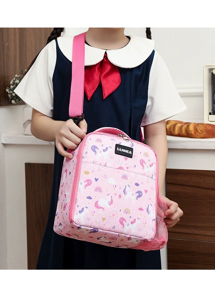 سان رواية عقد اليد المطبوعة كيس العزل الحراري للأطفال - Image 2