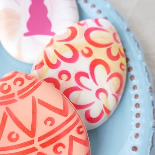 The Cookie Countess Inc Easter Egg Flowers PYO Stencil - Drawn by Krista - Image 2