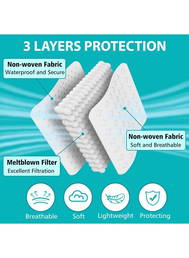 ZTANPS 50 Pack Disposable Face Masks,Black disposable face mask - Image 2