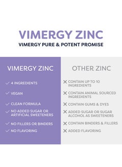 Vimergy Vimergy Organic Liquid Zinc, 57 Servings - Alcohol Free Zinc Sulfate - Supports Immune Health & Metabolism - Antioxidant - Gluten-Free, Non-GMO, Kosher, Vegan & Paleo Friendly (115 ml)  - Image 4