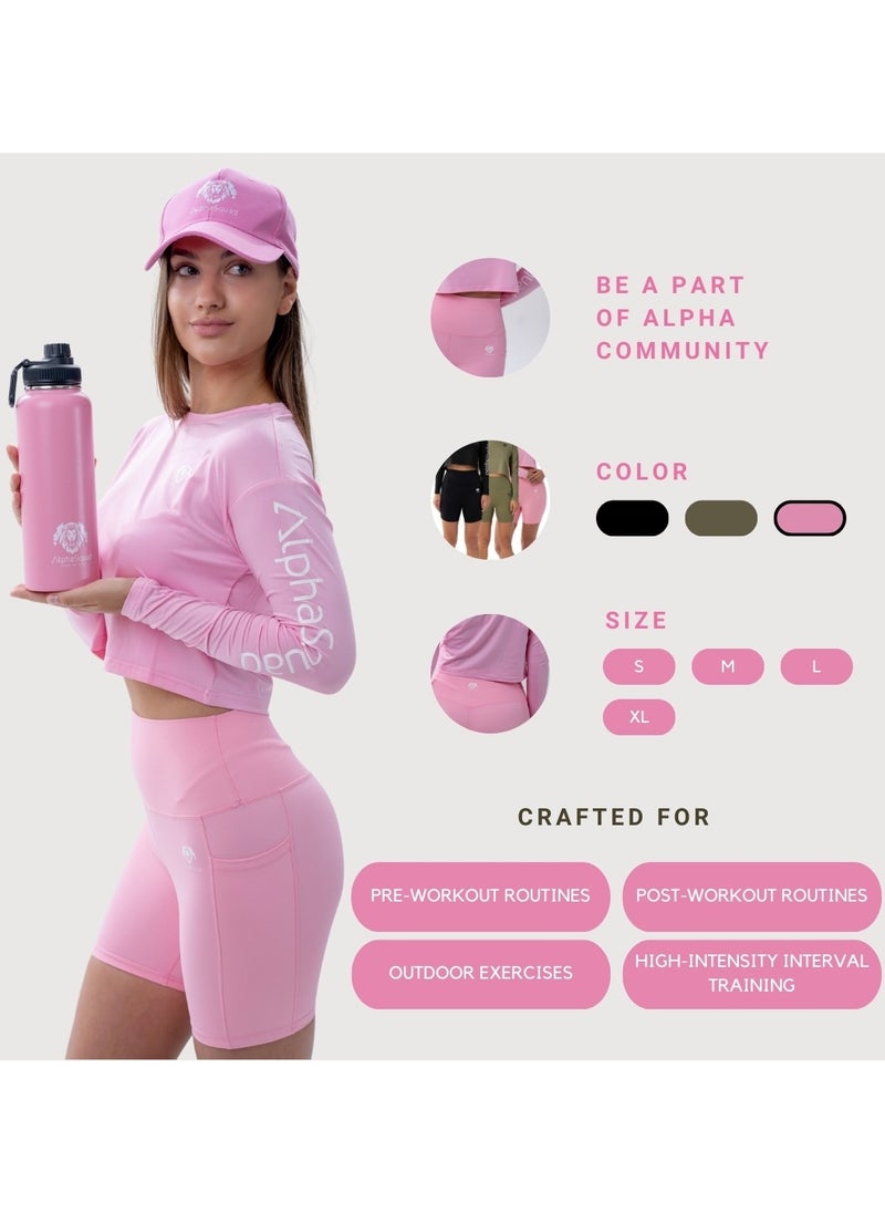 AlphaSquad - AlphaSquad Cycling Shorts for Women - Image 1