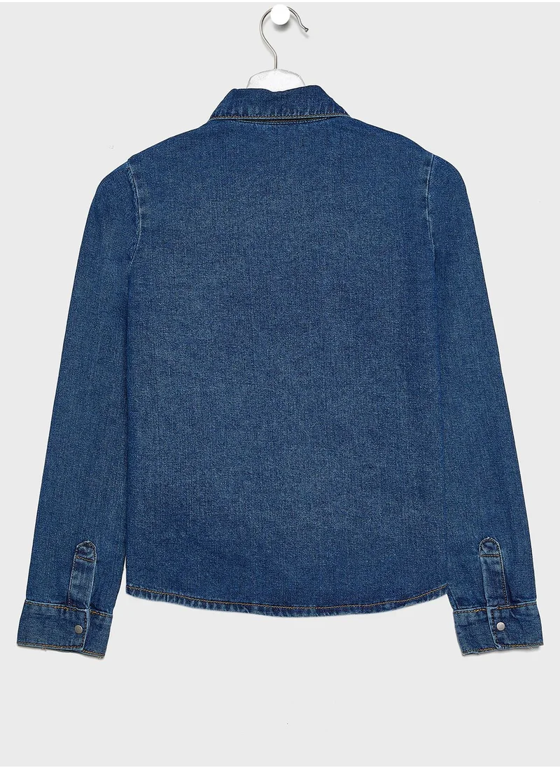 Reserved Kids Classic Denim Shirt