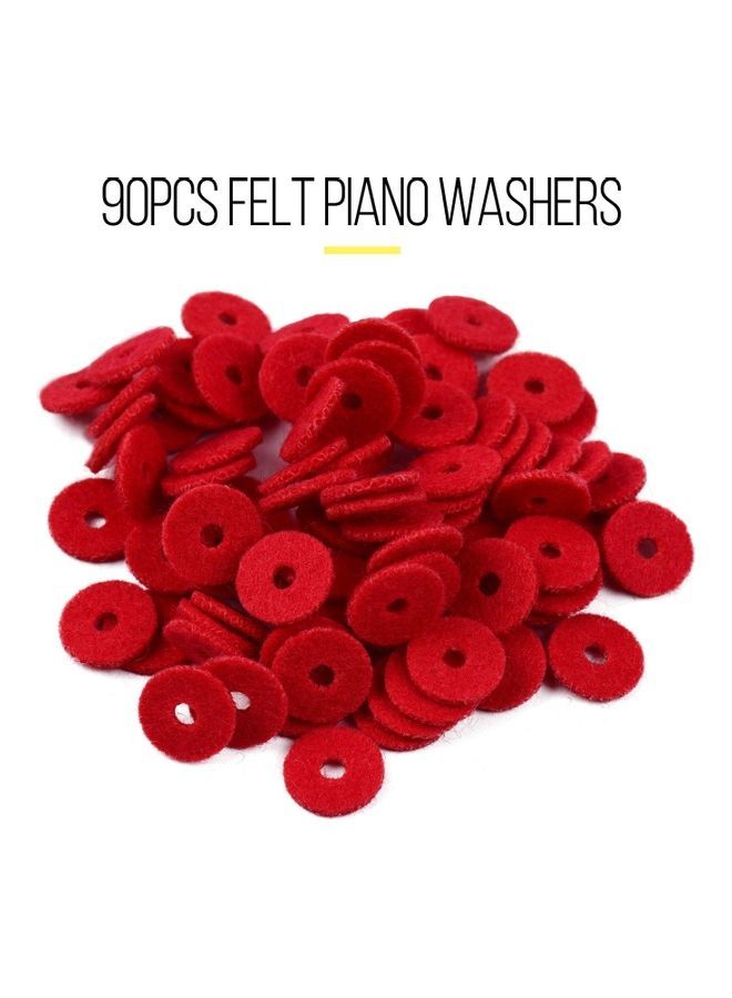 Loquat 90-Piece Felt Piano Washer Pad Set - Image 1