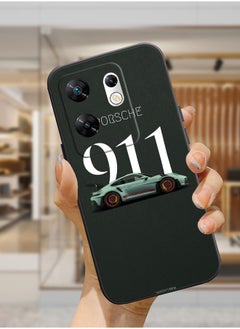 Protective Shockproof Case Cover For Infinix Zero 30 4G Porsche art car design Drawing
