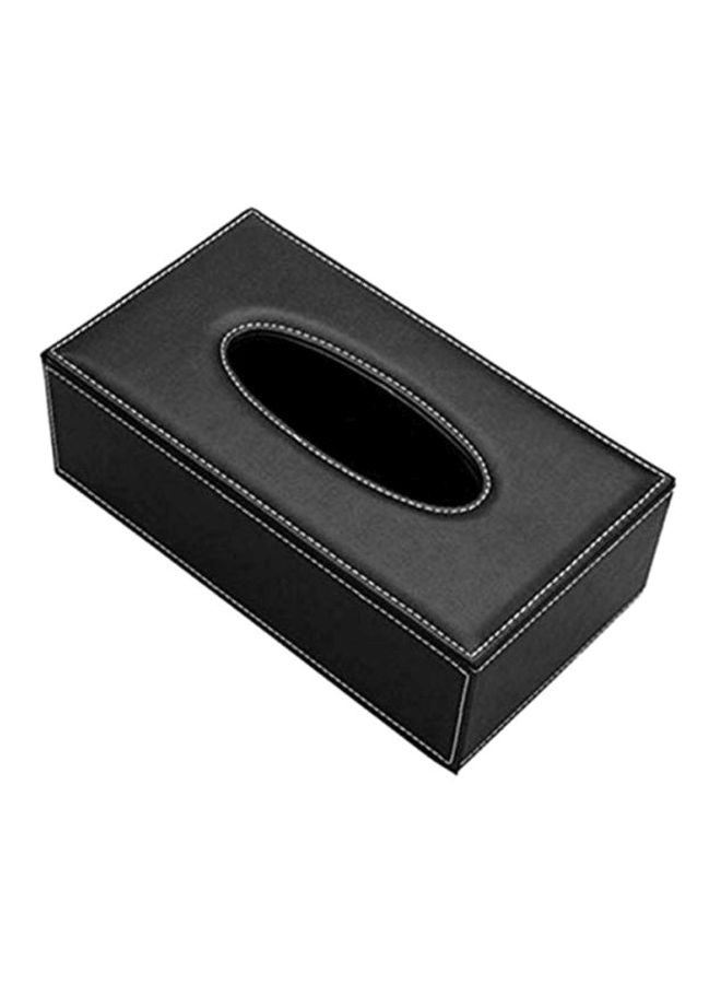 Rectangular Car Tissue Box Holder Case - Image 1